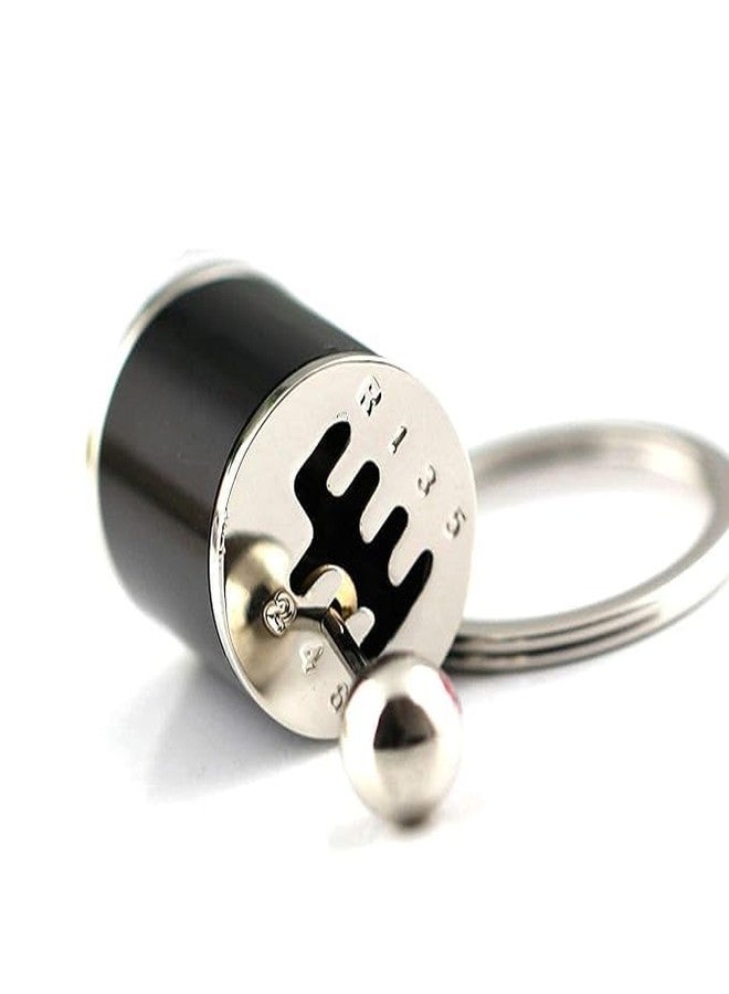 siddhmurti Gear Transmission Fidget Gear Keychain | 6 Speed Shiftable Gear Knob Keychain | Gear Box Keychain | Transmission Shift Gear Box Fidget Toy (Random Colour) - Image 1